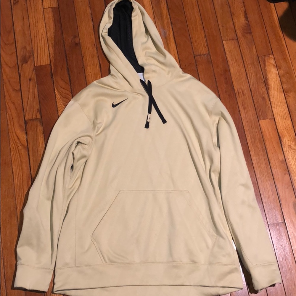 Gold Nike hoodie